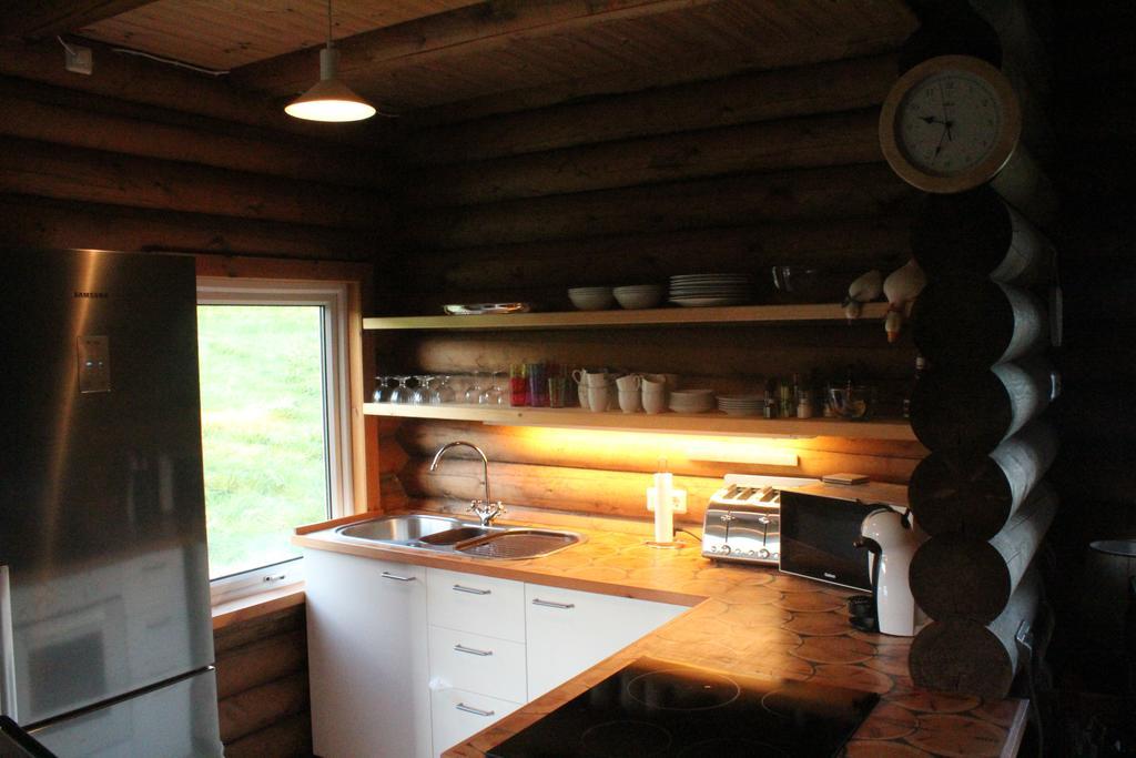 Akureyri Log Cabin Exterior foto