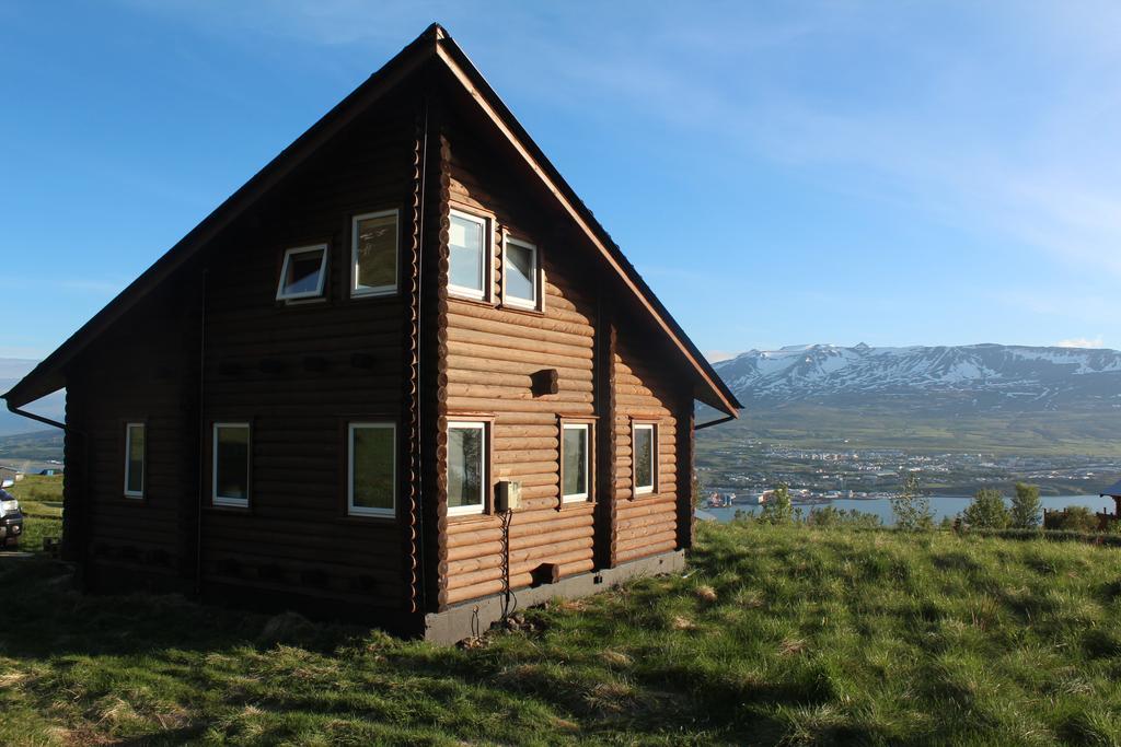Akureyri Log Cabin Exterior foto