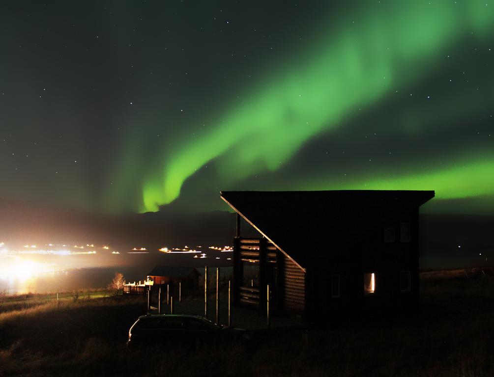 Akureyri Log Cabin Exterior foto