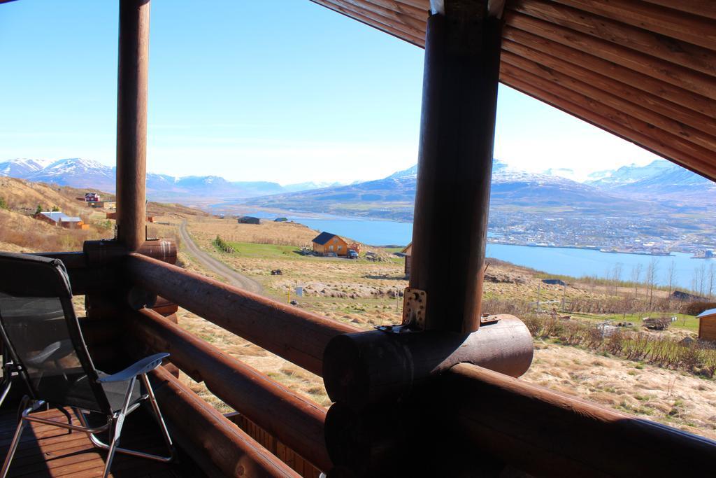 Akureyri Log Cabin Exterior foto