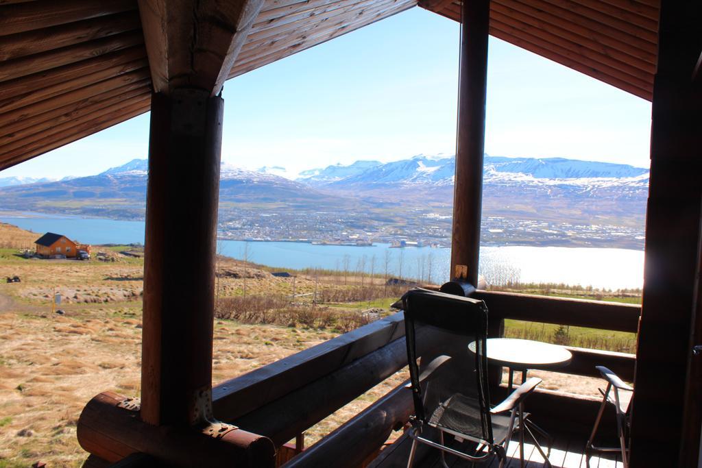 Akureyri Log Cabin Exterior foto