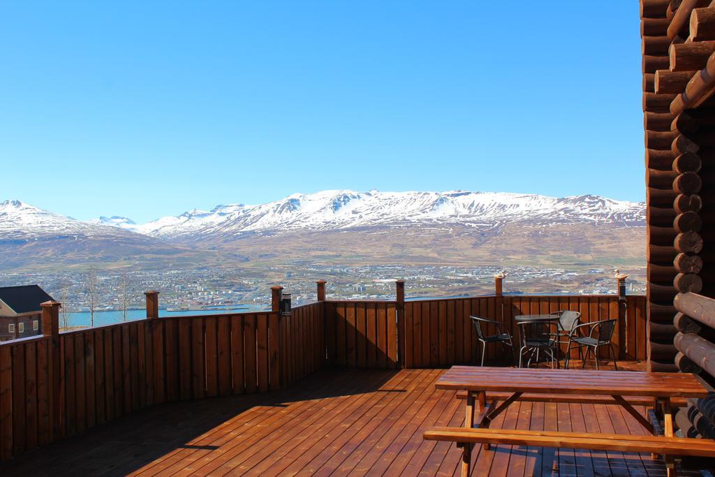 Akureyri Log Cabin Exterior foto